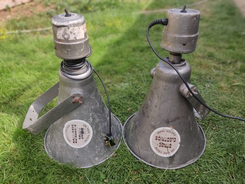 Vintage large industrial light - vintage,