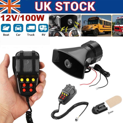 100w 12v tone sound car - sound,