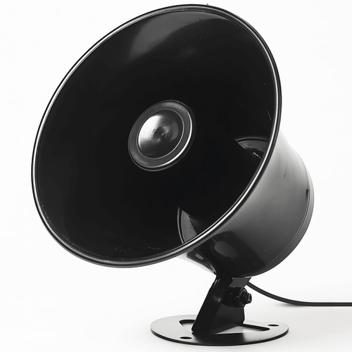 Black abs 20w ohm - 8, horn