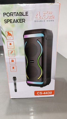 Cs4430 portable speaker - speaker, "x