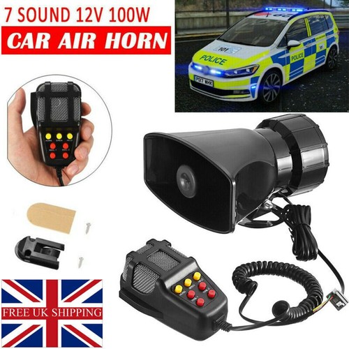 100w 12v tone sound car - 12v,