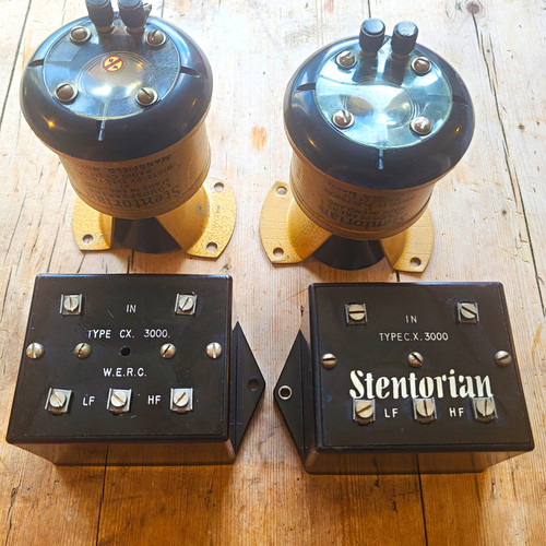 Pair stentorian t10 horn - pair, hf