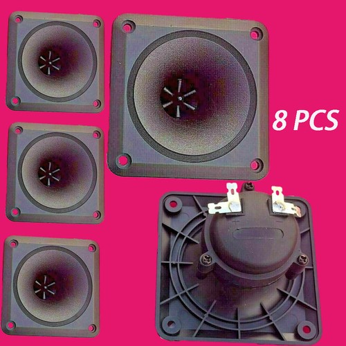 Piezo tweeters square - (pair),